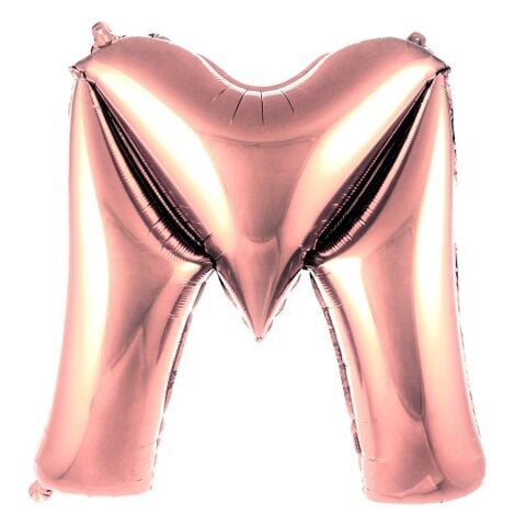M- HARF 40 İNC ROSEGOLD RENK BALON 100 CM