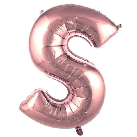 S- HARF 40 İNC ROSEGOLD RENK BALON 100 CM