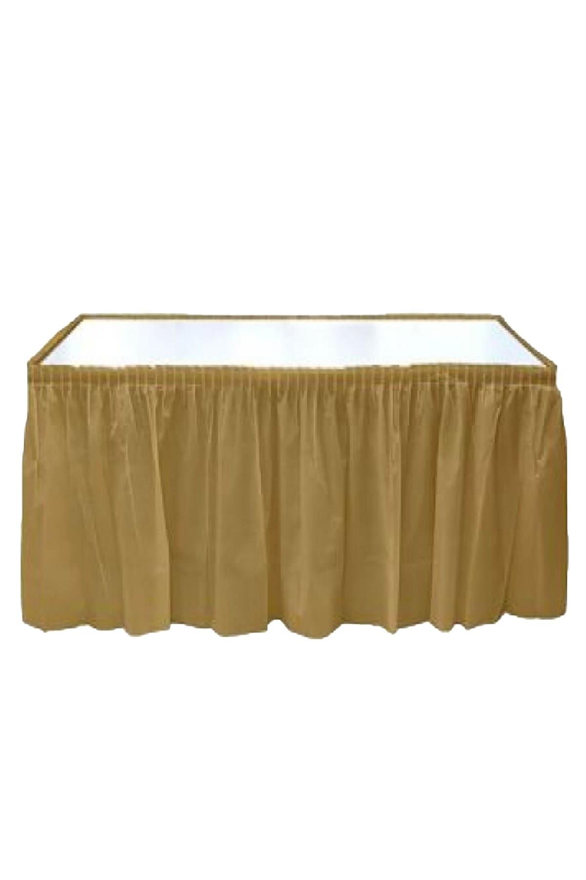 PLASTİK MASA ETEĞİ GOLD