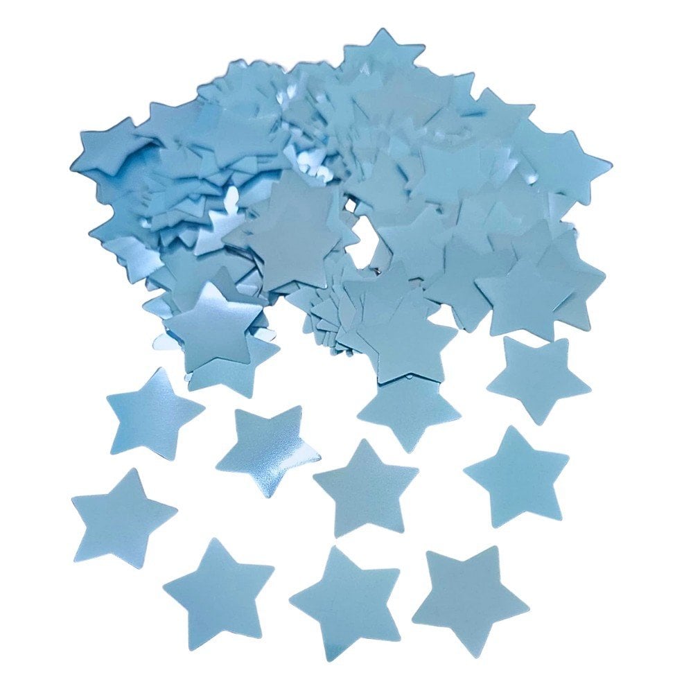 METALİZE BALON İÇİ YILDIZ MAVİ PUL