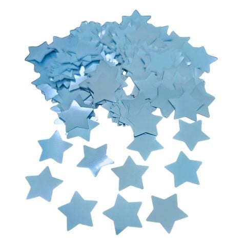 METALİZE BALON İÇİ YILDIZ MAVİ PUL