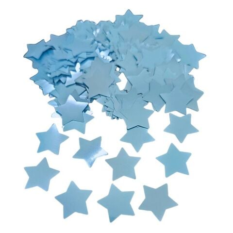 METALİZE BALON İÇİ YILDIZ MAVİ PUL