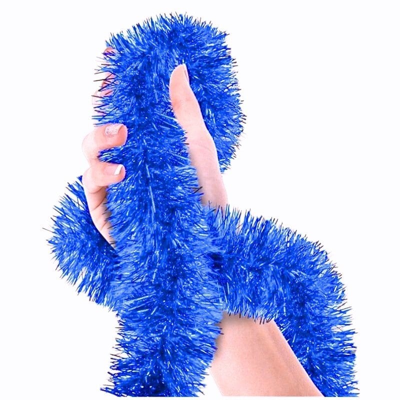 2 MT METALİZE BEBEK MAVİSİ SİM SÜS 6,5cm