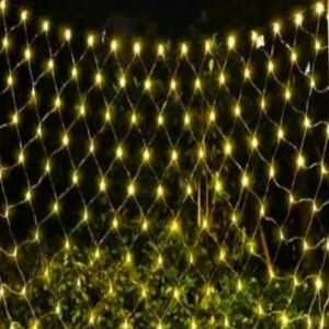 2M*2M 220V FİŞLİ 8 FONKSİYONLU DİZE IŞIK NET ÖRGÜ  144 AMPUL LED