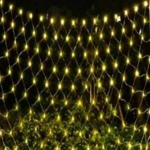 2M*2M 220V FİŞLİ 8 FONKSİYONLU DİZE IŞIK NET ÖRGÜ  144 AMPUL LED