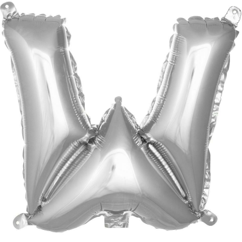W- HARF 40 İNC GÜMÜŞ RENK BALON 100 CM