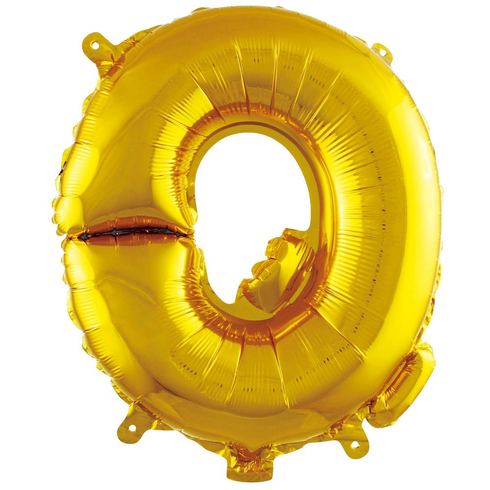 Q- HARF 40 İNC GOLD RENK BALON 100 CM