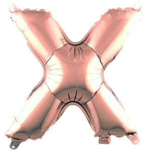 X- HARF 40 İNC ROSEGOLD RENK BALON 100 CM