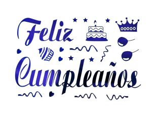 FELİZ COMPLEANOS RENKLİ YAPIŞKANLI BALON STİCKER