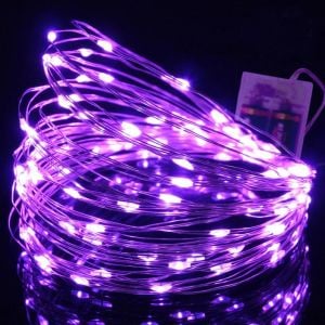 2 PİLLİ 3 MT MOR RENK TEL LED