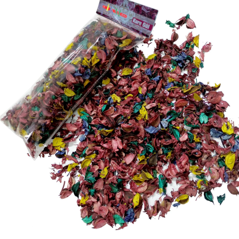 100 GR DEKORATİF RENKLİ GÜL KURUSU