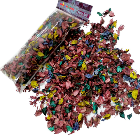 100 GR DEKORATİF RENKLİ GÜL KURUSU