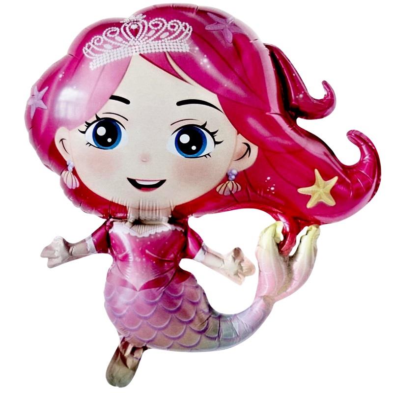 DENİZ KIZI FOLYO BALON 51*68,5