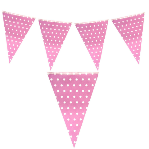 PUANLI PEMBE ÜÇGEN FLAMA