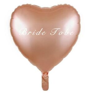 18 İNC KALP BRİDE TO BE ROSE GOLD RENK FOLYO BALON