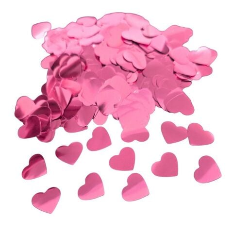 METALİZE BALON İÇİ KALP PEMBE PUL