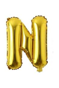 N- HARF 32 İNC GÜMÜŞ RENK BALON 76 CM