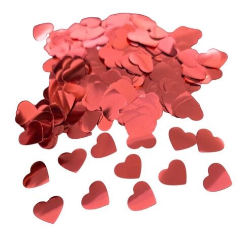 METALİZE BALON İÇİ KALP KIRMIZI PUL