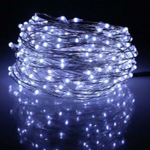 10 MT 3 PİLLİ SİLİKON BEYAZ LED