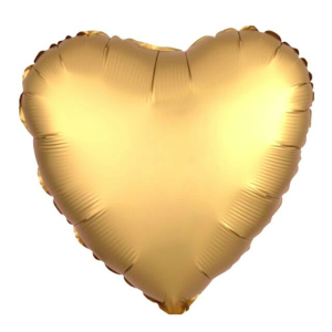 24 İNC KALP GOLD RENK FOLYO BALON