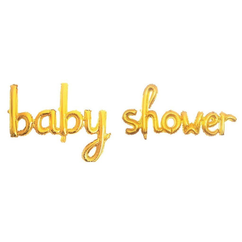 BABY SHOWER GOLD SET FOLYO BALON