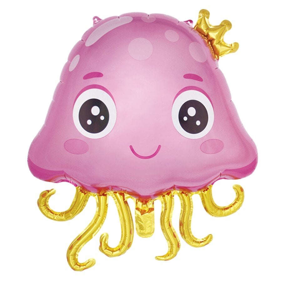 DENİZ ANASI PEMBE FOLYO BALON 51,5*58