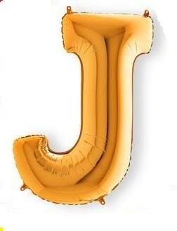 J- HARF 16 İNC GOLD RENK BALON 36 CM