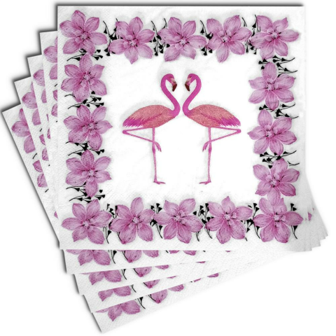 20 Lİ FLAMİNGO PEMBE PEÇETE