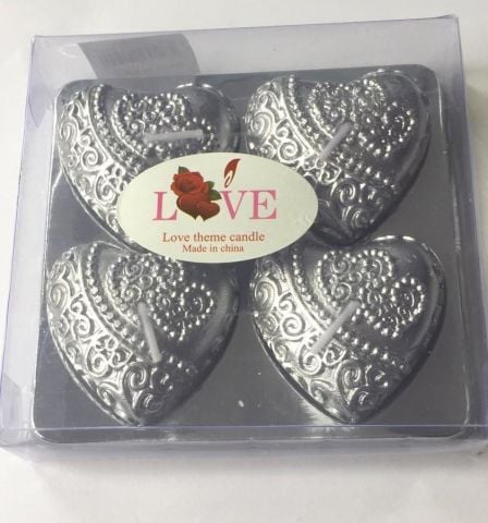 4LÜ KALP ASETAT KUTULU GOLD MUM