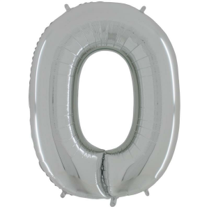 O- HARF 32 İNC GÜMÜŞ RENK BALON 76 CM