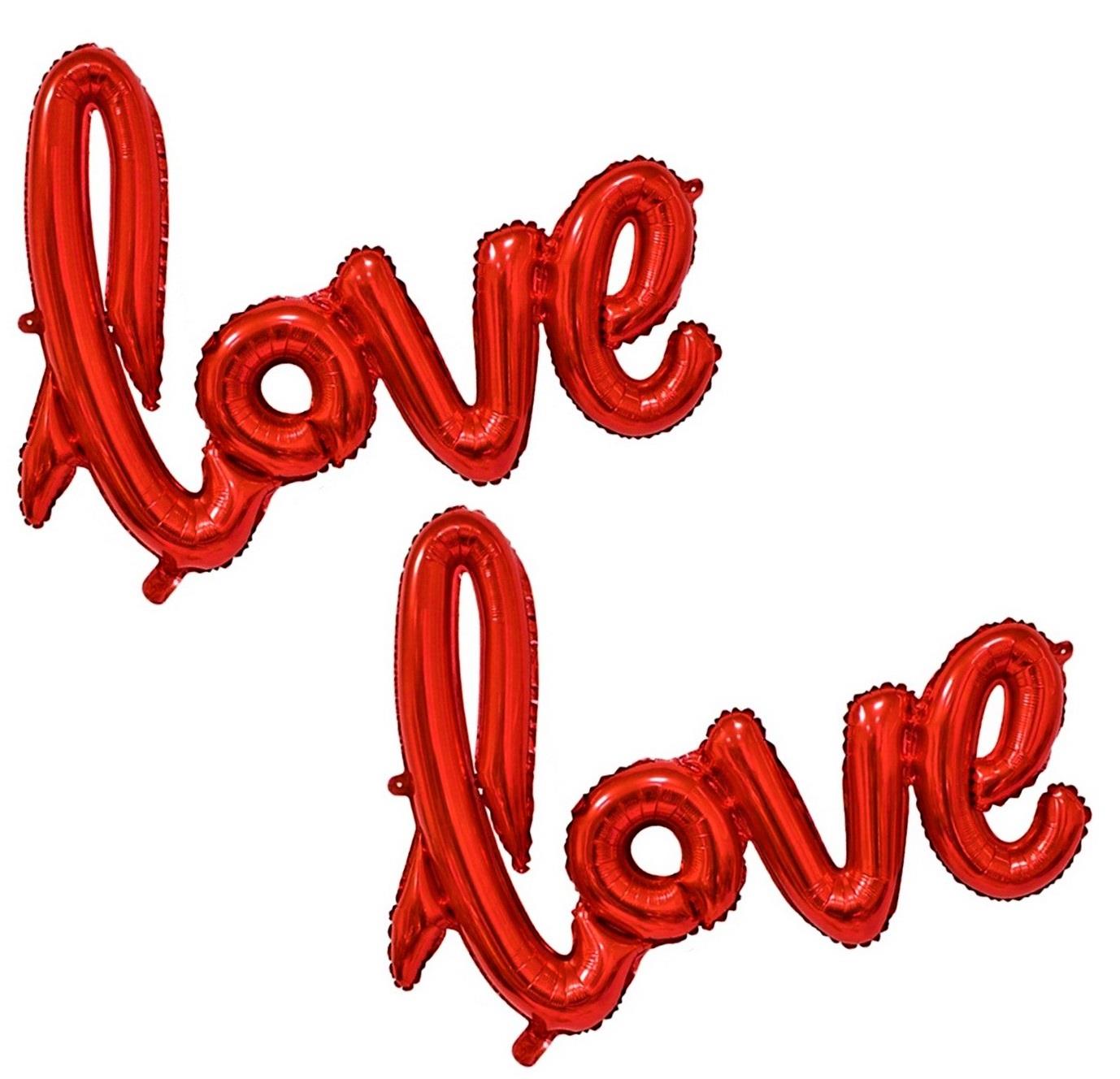 KÜÇÜK LOVE KIRMIZI FOLYO BALON 36*54CM