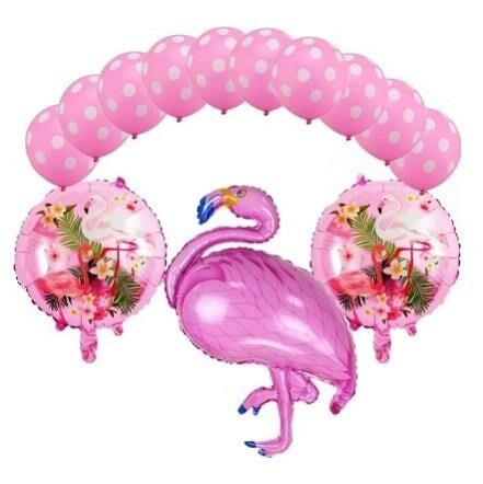 FLAMİNGO PEMBE (LATEX) SET BALON