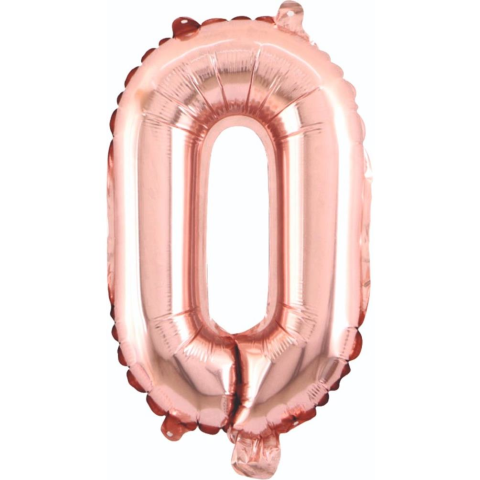 0- RAKAM 34 İNC ROSEGOLD RENK BALON 76 CM
