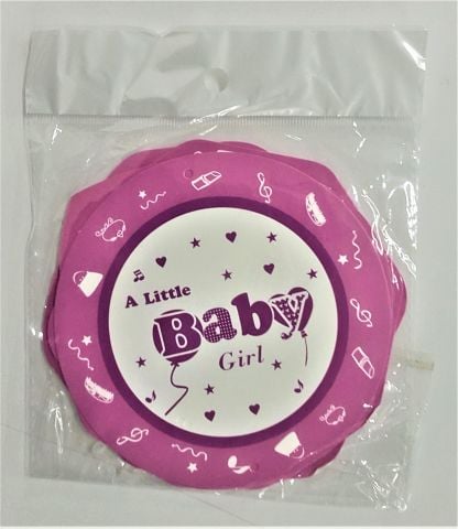 BABY PEMBE ROZET KÜÇÜK TAVAN SÜS