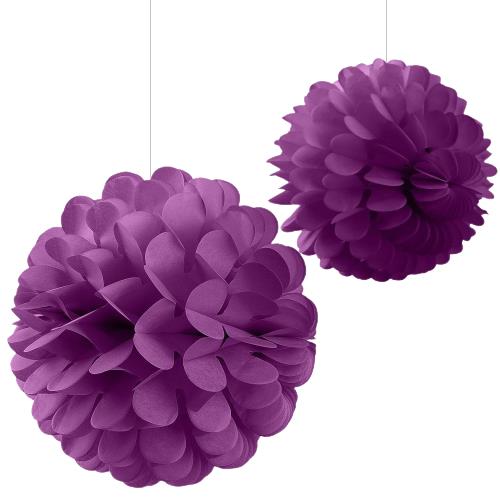 PETEKLİ PONPON SÜS 8 Lİ VİOLET