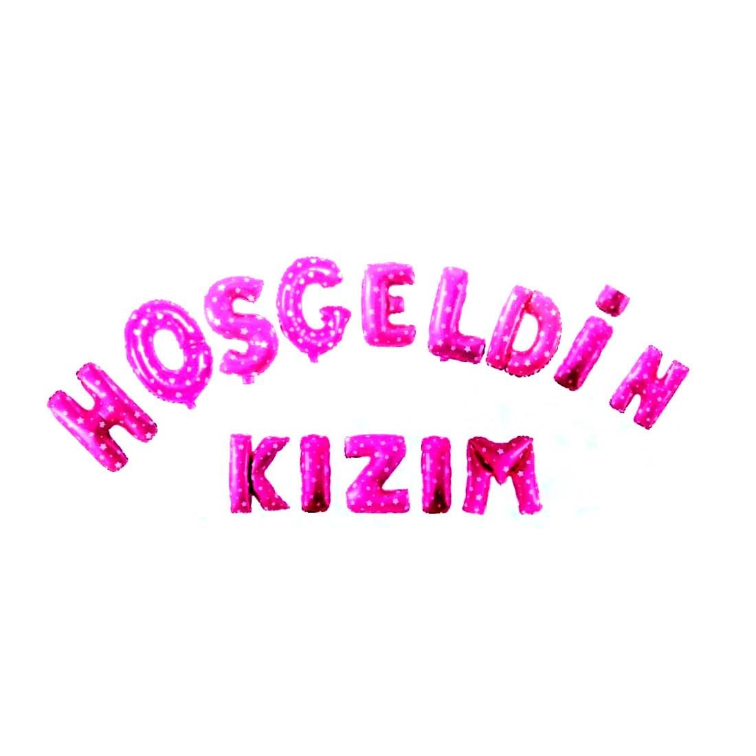 HOŞGELDİN KIZIM PEMBE SET BALON