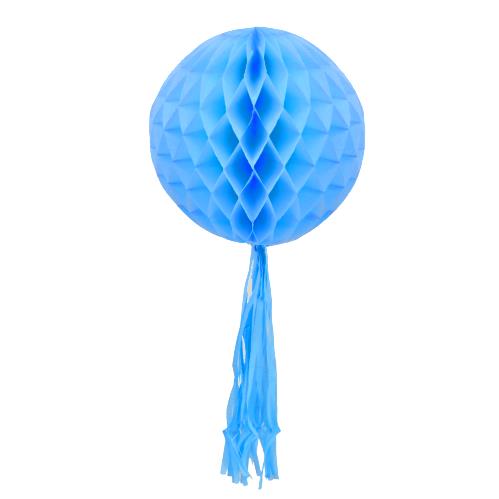 PÜSKÜLLÜ MAVİ PETEK SÜS