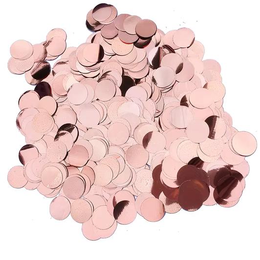 METALİZE BALON İÇİ ROSEGOLD PUL