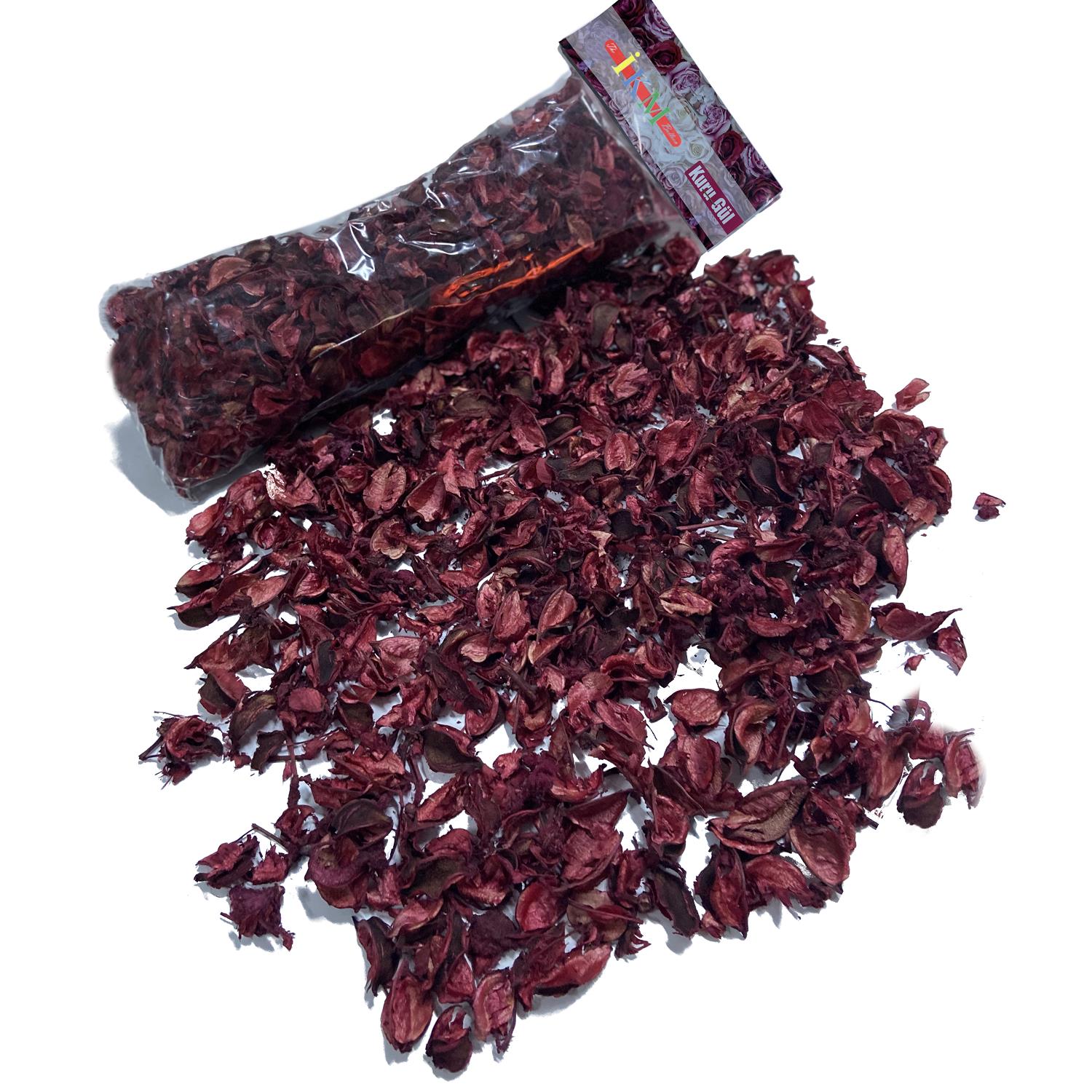 100 GR DEKORATİF KIRMIZI GÜL KURUSU