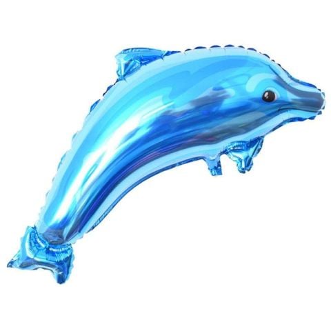 YUNUS BALIĞI MAVİ FOLYO BALON 48*84