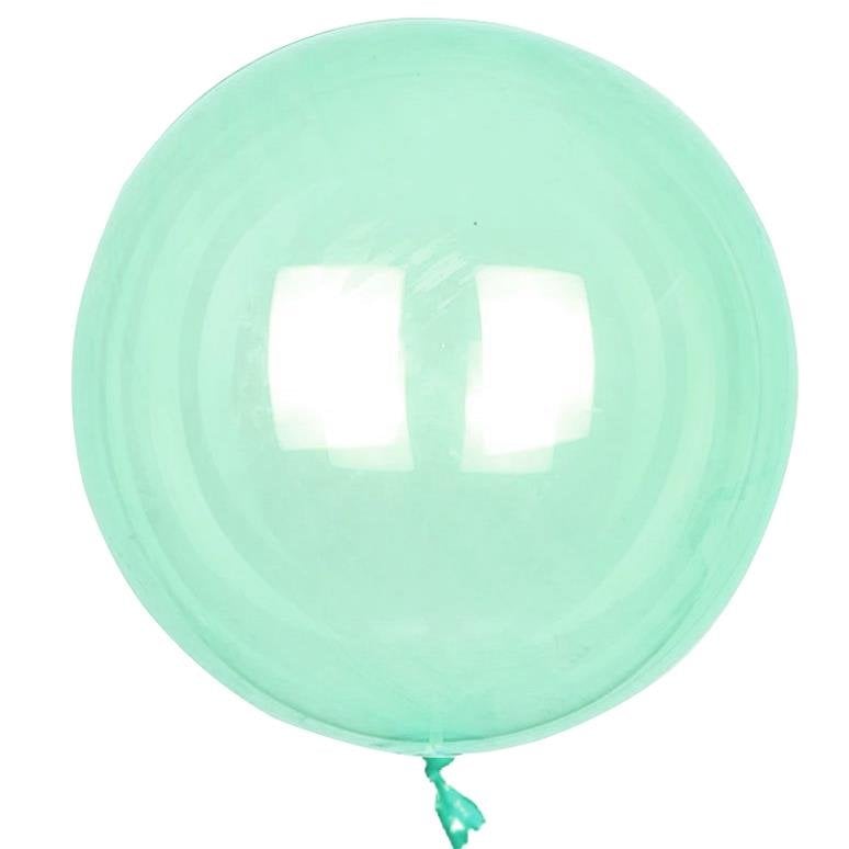 24 İNÇ ŞEFFAF YEŞİL BOBO BALON