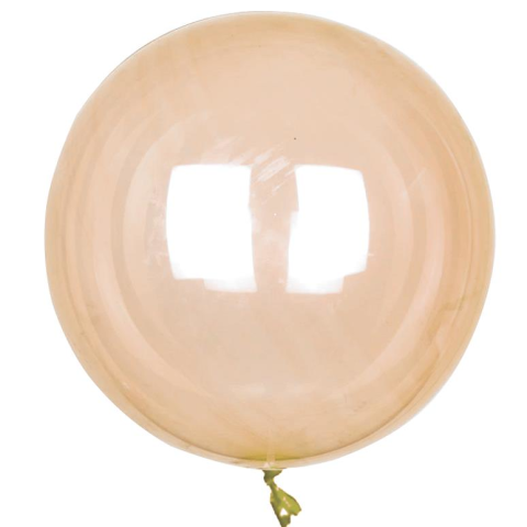 24 İNÇ ŞEFFAF TURUNCU BOBO BALON