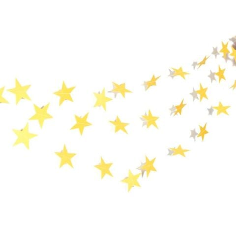 4 MT YILDIZ GOLD KAĞIT SARKIT SÜS 30 LU