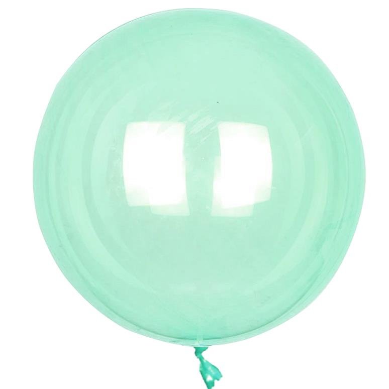 36 İNÇ ŞEFFAF YEŞİL BOBO BALON