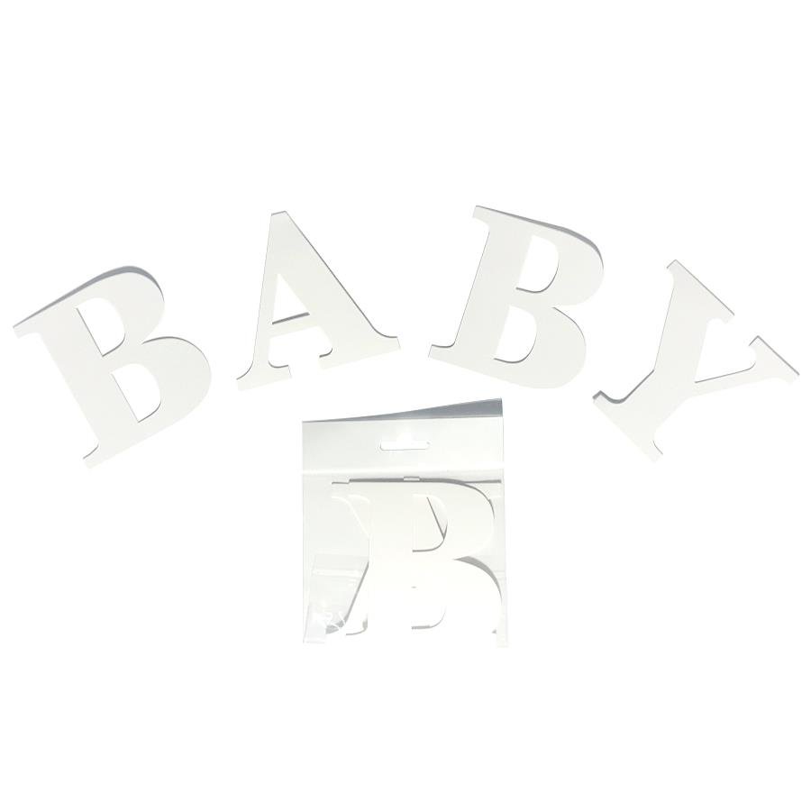 BEYAZ BALON KUTUSU HARFİ