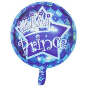 18 İNC YUVARLAK PRİNCE FOLYO BALON 43*43