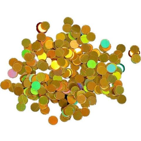 METALİZE BALON İÇİ HOLOGRAM GOLD PUL