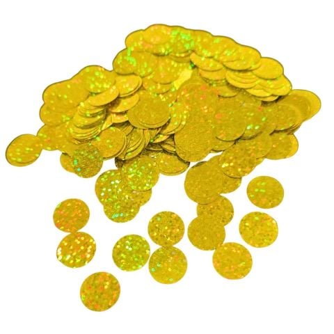 METALİZE BALON İÇİ HOLOGRAM GOLD PUL