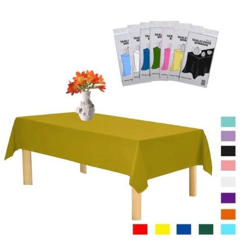 PLASTİK GOLD MASA ÖRTÜSÜ 120*180cm