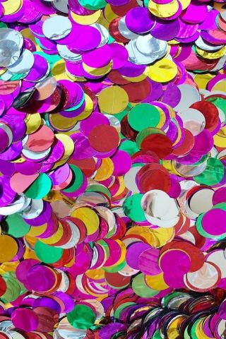 METALİZE BALON İÇİ FUŞYA PUL